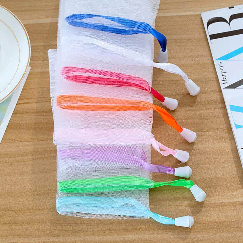 【SHZTGM】 10× Soap Foaming Net Saver Bag Suds Bubble Maker Skin Care Bath Easy Bubble Mesh