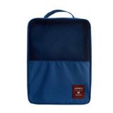Waterproof travel shoebag ( dark blue )