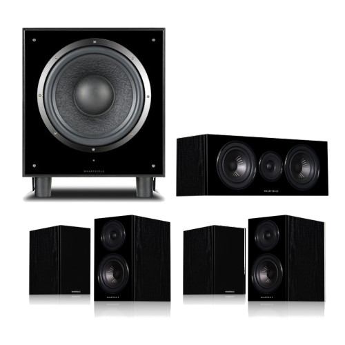 Wharfedale Diamond 12.1 Home Cinema Pack (BLACK), 5.1 SYSTEM, 5 STARS WHAT HIFI HIGHLY RECOMMENDED, 3 YEARS WARRANTY