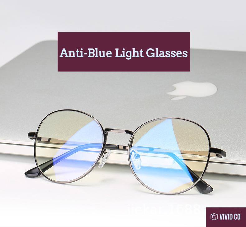 Vivid Anti Blue light Blocking Glasses Anti Eye Fatigue Computer Gaming Eyewear