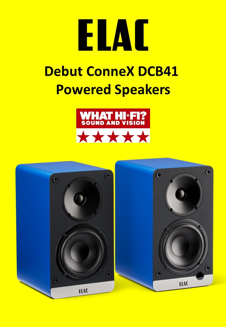 ELAC DEBUT CONNEX DCB41 POWERED SPEAKERS