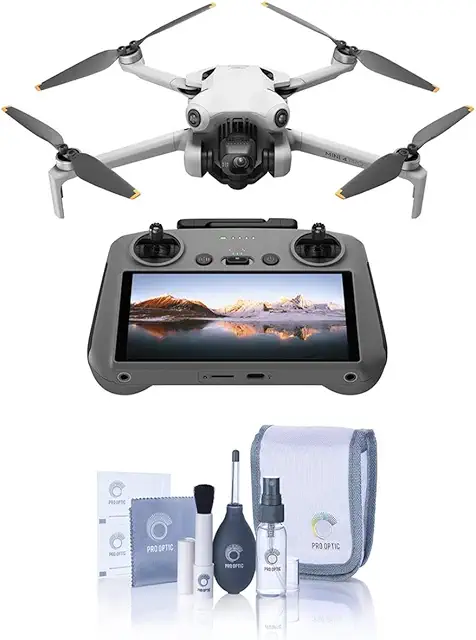 DJI Mini 4 Pro (DJI RC 2), Folding Mini-Drone with 4K HDR Video Camera for Adults, Under 0.549 lbs/249 g, 34 Mins Flight Time